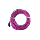 Fio de LED neon colorido roxo da marca Homyl, guirlanda luminosa para decoração com luzes vibrantes.