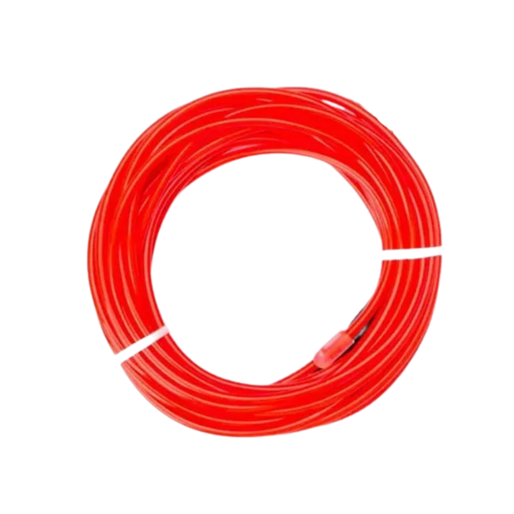 Fio de LED neon vermelho da marca Homyl, guirlanda de luz colorida para decoração de ambientes internos e externos.