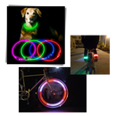 Fio de luz LED néon colorido da marca Homyl, guirlanda luminosa com efeito neon vibrante e decorativo.