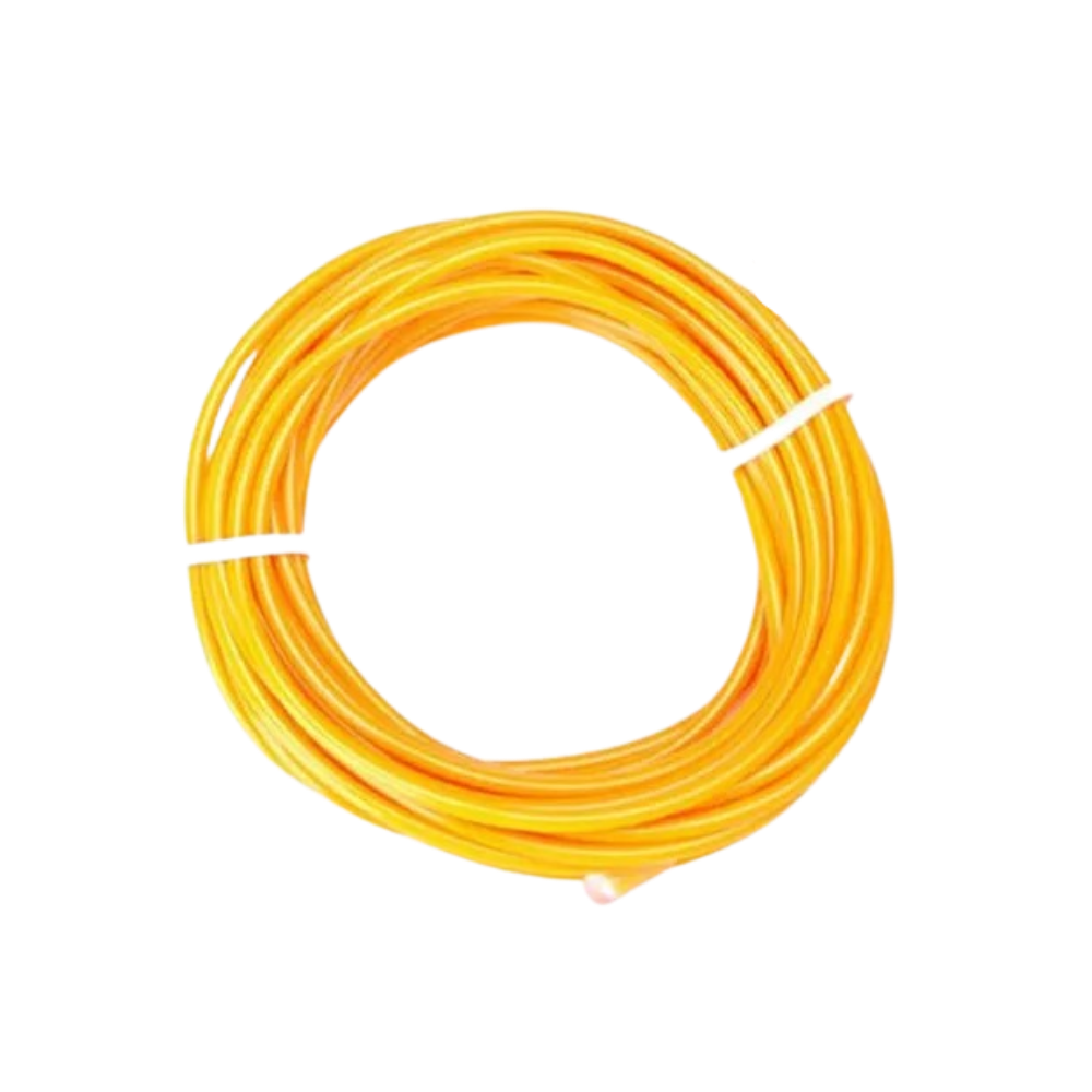 Fio de luz LED néon amarelo da marca Homyl, guirlanda luminosa colorida para decoração de ambientes.