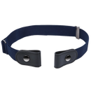 Cintura elástica sem fivela Whippy na cor azul, com design sem fecho, ideal para conforto e praticidade.