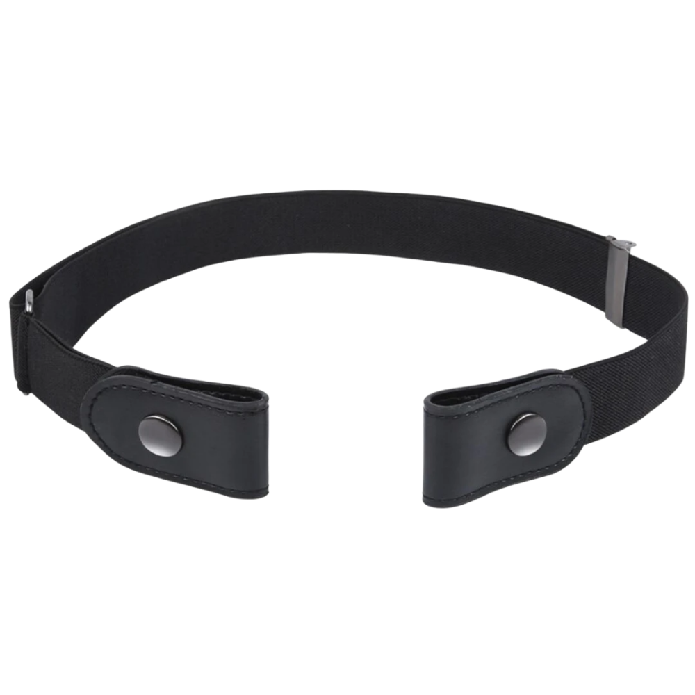 Cinturinha elástica sem fivela da Whippy, com design sem fecho, ideal para conforto e ajuste fácil.