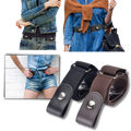 Cintura elástica sem fivela da Whippy, faixa ajustável e confortável, ideal para usar com roupas casuais e esportivas.