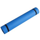 Tapete de yoga antiderrapante para viagem da Sodial, ideal para Pilates e yoga, na cor azul.