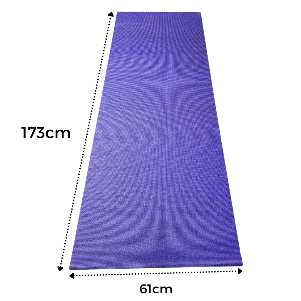 Tapete de yoga antideslizante para viagem da Sodial, ideal para Pilates e yoga, com superfície segura e portátil.
