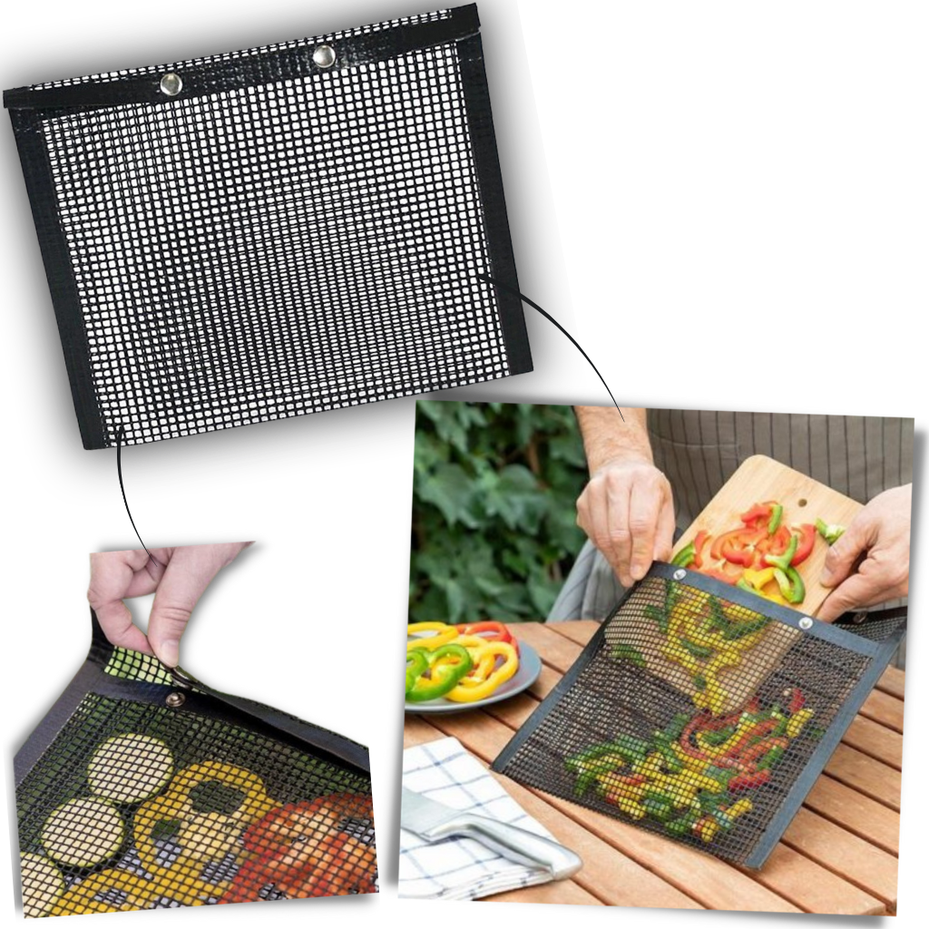 Sac de cuisson BBQ antiaderente Sm Sunnimix, material de cozinha e pâtisserie, fácil de usar e resistente ao calor.