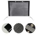 Sac de cuisson BBQ antiaderente Sm Sunnimix com design em malha e costuras laterais para grelhar e assar alimentos facilmente.