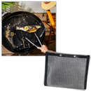 Sac de cuisson BBQ antiaderente Sm Sunnimix, resistente ao calor, ideal para grelhados e assados sem grudar.