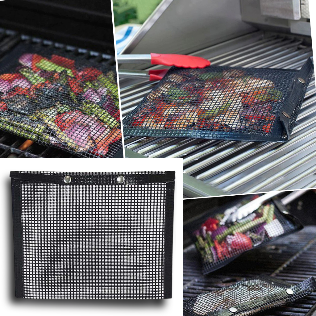 Sac de cuisson BBQ antiaderente Sm Sunnimix para alimentos, material de cozinha e pâtisserie, fácil de manusear e limpar