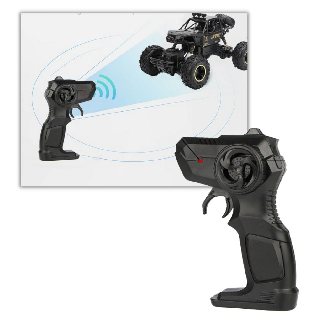 Carro de controle remoto off-road 4WD da Home Shark, brinquedo de veículos telecommandados com sinal de 2.4GHz.