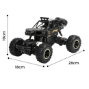 Carro de controle remoto off-road 4WD da Home Shark, brinquedo de veículos telecommandados para terrenos difíceis.