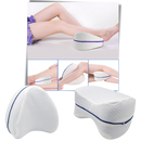 Almofada ortopédica para joelhos e pernas da Homyl com espuma de memória, design ergonômico para conforto e suporte.