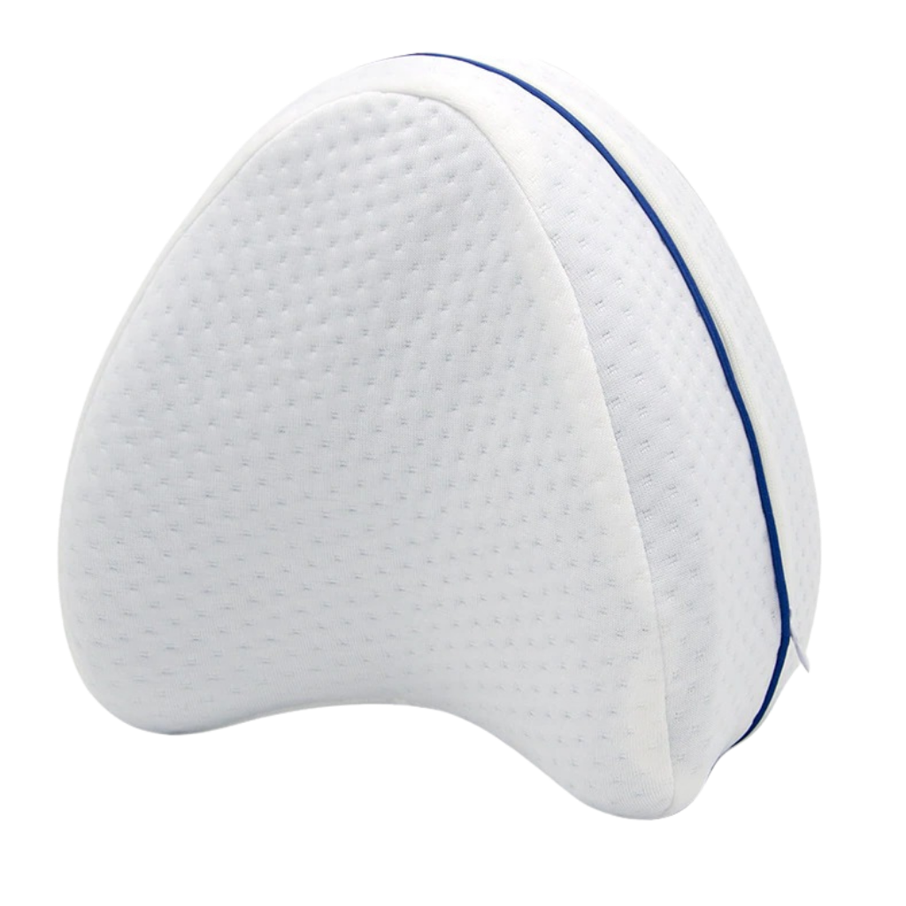 Travesseiro ortopédico para joelhos e pernas Homyl com espuma de memória, suporte confortável para alívio da dor e postura.