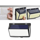 Luminária solar externa Ktcina com 468 LEDs, iluminação ampla para ambientes ao ar livre, fácil instalação.