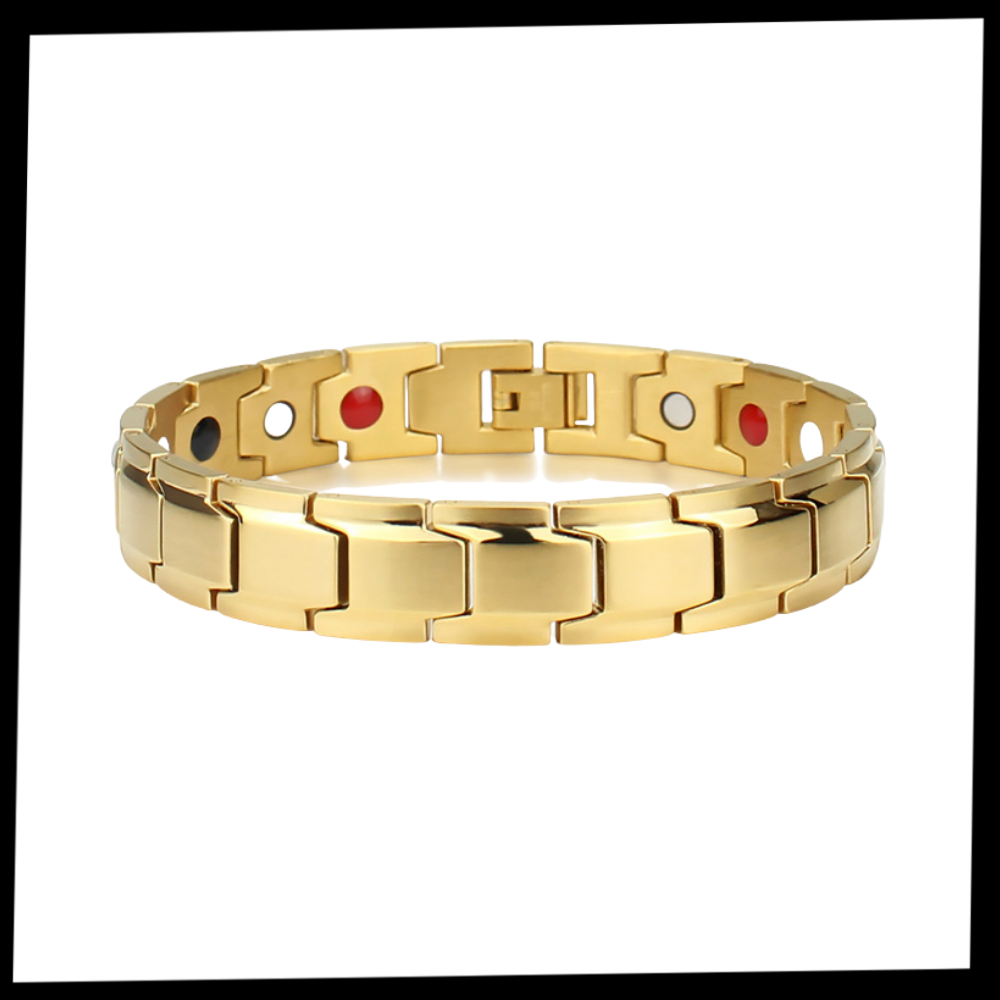 Pulseira magnética Spencer para perda de peso, acessório de treinamento e fitness, em embalagem com design compacto.