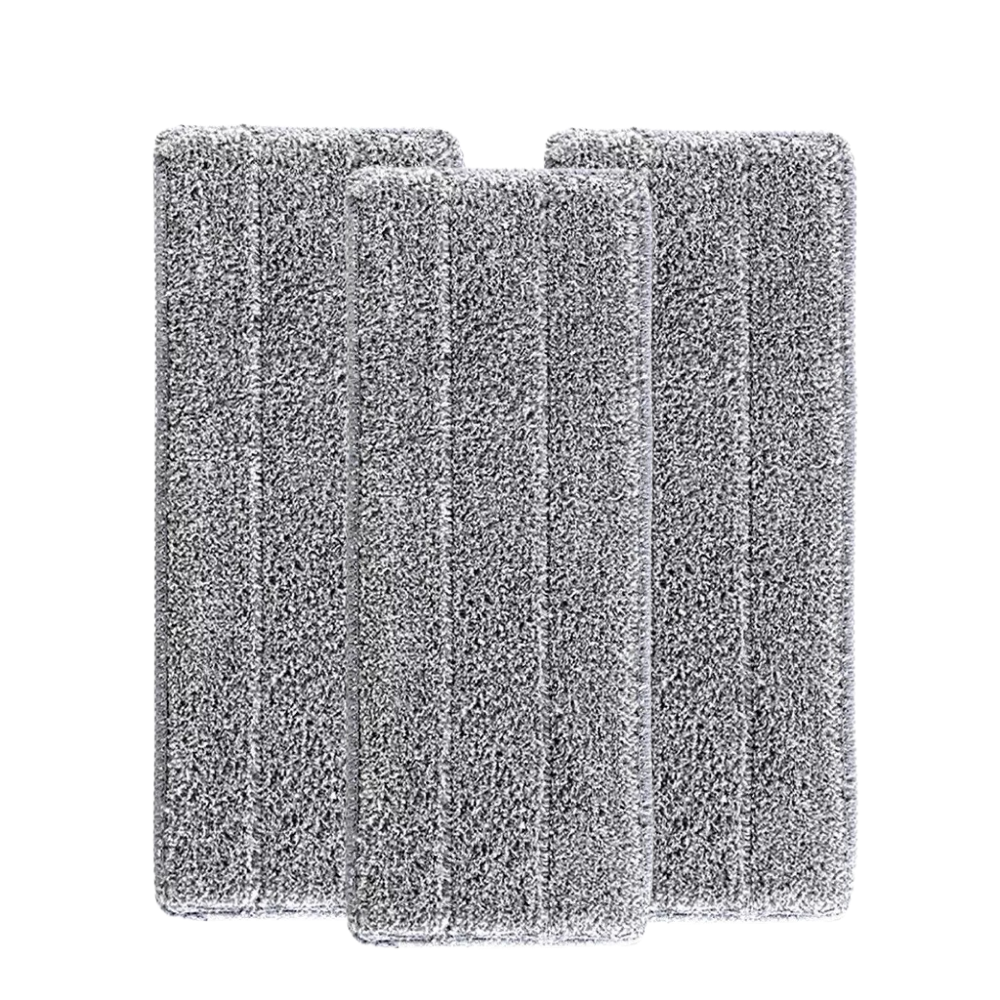 Pacote com 3 mopps de limpeza para casa Oxodoi, tecido absorvente para substituir serpillière de forma prática e eficiente.