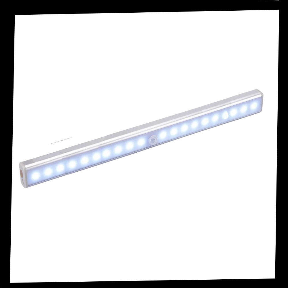 Luminária LED magnética Seenda com sensor de movimento, iluminação moderna e eficiente para ambientes internos.