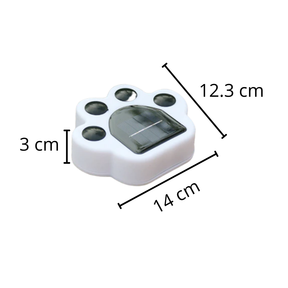 luminária de jardim em forma de pegada com energia solar, iluminação de caminhos da marca Beauty Products For Women Face