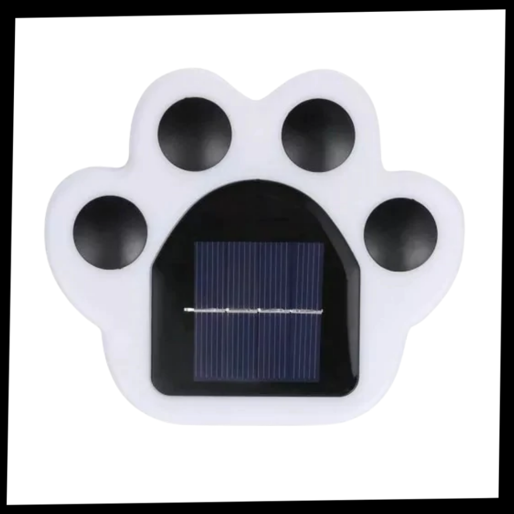 Luz de caminho em forma de pegada com energia solar, iluminação de passarela da marca Beauty Products For Women Face.