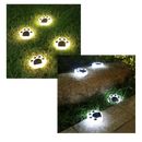 Luz de jardim em forma de pegada com energia solar, iluminação de alamedas da marca Beauty Products For Women Face, LED.