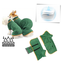 Peignoir absorvente da Rykwurde para animais de estimação, material de toilettage, aparência macia e confortável para secar pets.