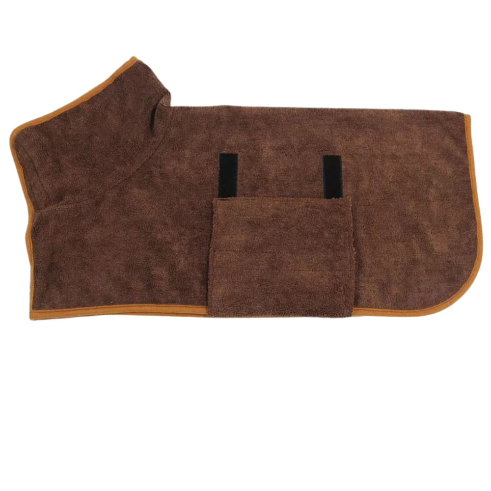 Peignoir super absorvente para animais de estimação da Rykwurde, toalha de banho para secagem e conforto de pets.