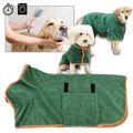 Peignoir superabsorvente para animais de estimação da Rykwurde, material de toilettage macio e confortável, ideal para secar pets.