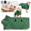 Peignoir superabsorvente para animais de estimação da Rykwurde, material de toilettage macio e confortável, ideal para secar pets.