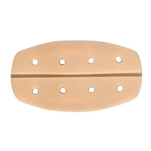 Par de protetores de silicone antiderrapantes para alças de sutiã da marca Baosity, cor nude, proteção e conforto para lingerie.
