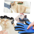 Luvas de grooming para animais de estimação da Coutlet, com cerdas para massagem e limpeza suave do pelo.