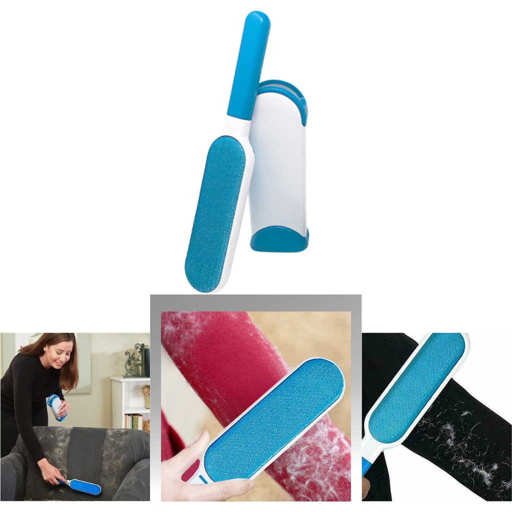 Escova anti-pelos para animais de estimação da Smileol, ferramenta de toilettage para remover pelos de pets com facilidade.