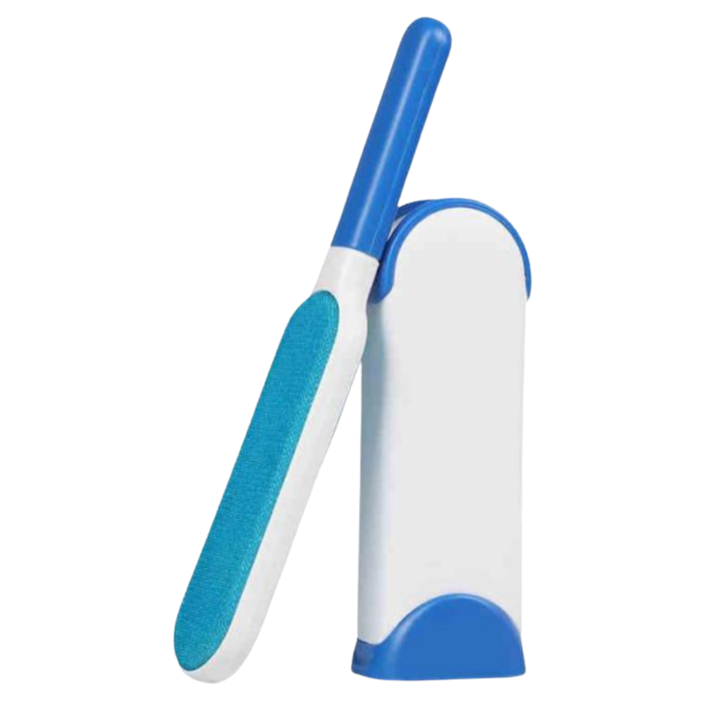 Escova anti-pelos da Smileol para remoção de pelos de animais de estimação, ideal para limpeza e manutenção do pelo.