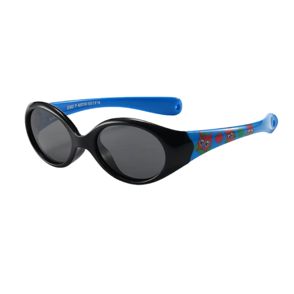 Óculos de sol polarizados para bebê com faixa ajustável, ideal para crianças de 0 a 3 anos, marca Wrea.