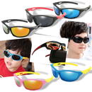 Óculos de sol esportivos polarizados para crianças da Trust Optics com faixa ajustável para idades entre 4 a 15 anos