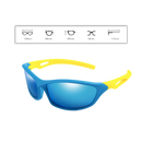 Óculos de sol esportivos polarizados para crianças com faixa, da Trust Optics, com armação resistente e lentes protetoras.
