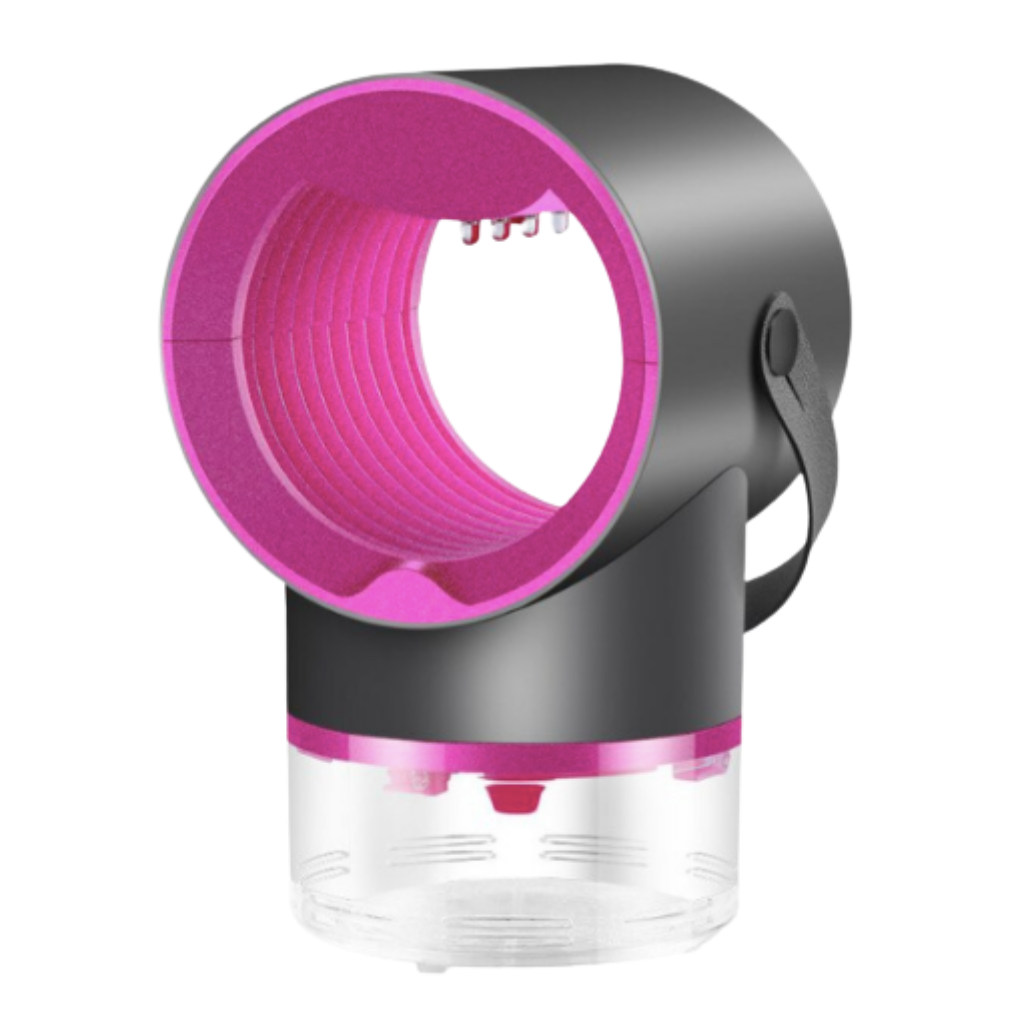 Lâmpada LED portátil anti-mosquito Dcenta, desinsetização com alça, luz UV para eliminar insetos, cor preta.