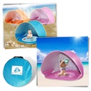 Tenda de praia portátil para bebê da Elbourn com mini-piscina, proteção UV 50 e resistência à água para camping e lazer ao ar livre.