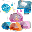 Tenda de praia portátil para bebê com mini piscina, ideal para camping e atividades ao ar livre, marca Elbourn.