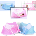Acessório portátil para berço de bebê, rede anti-mosquito Yks, com tela fina para proteção contra insetos no berço ou cama infantil.