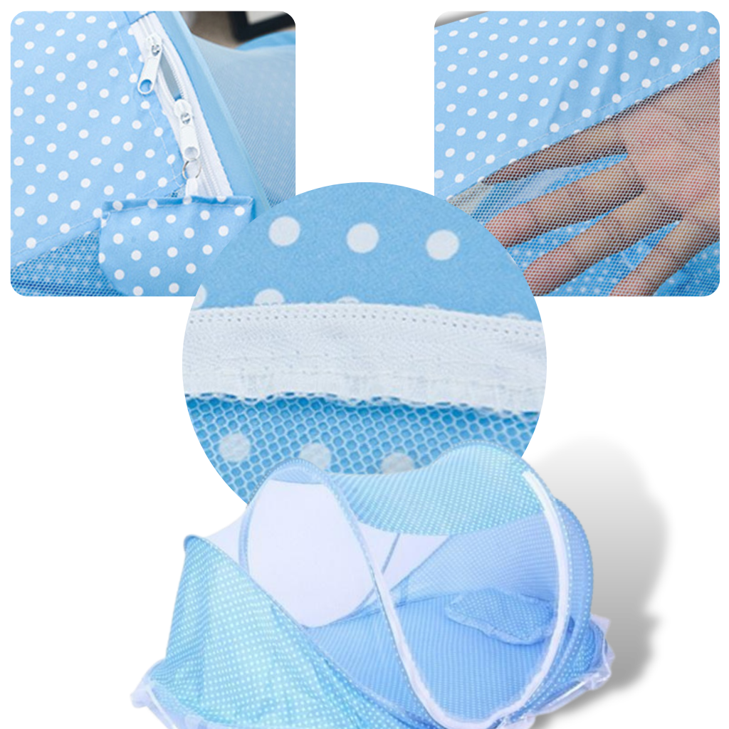 Capa anti-mosquito portátil para berço de bebê, acessório de alta qualidade da marca Yks, protegendo contra insetos.
