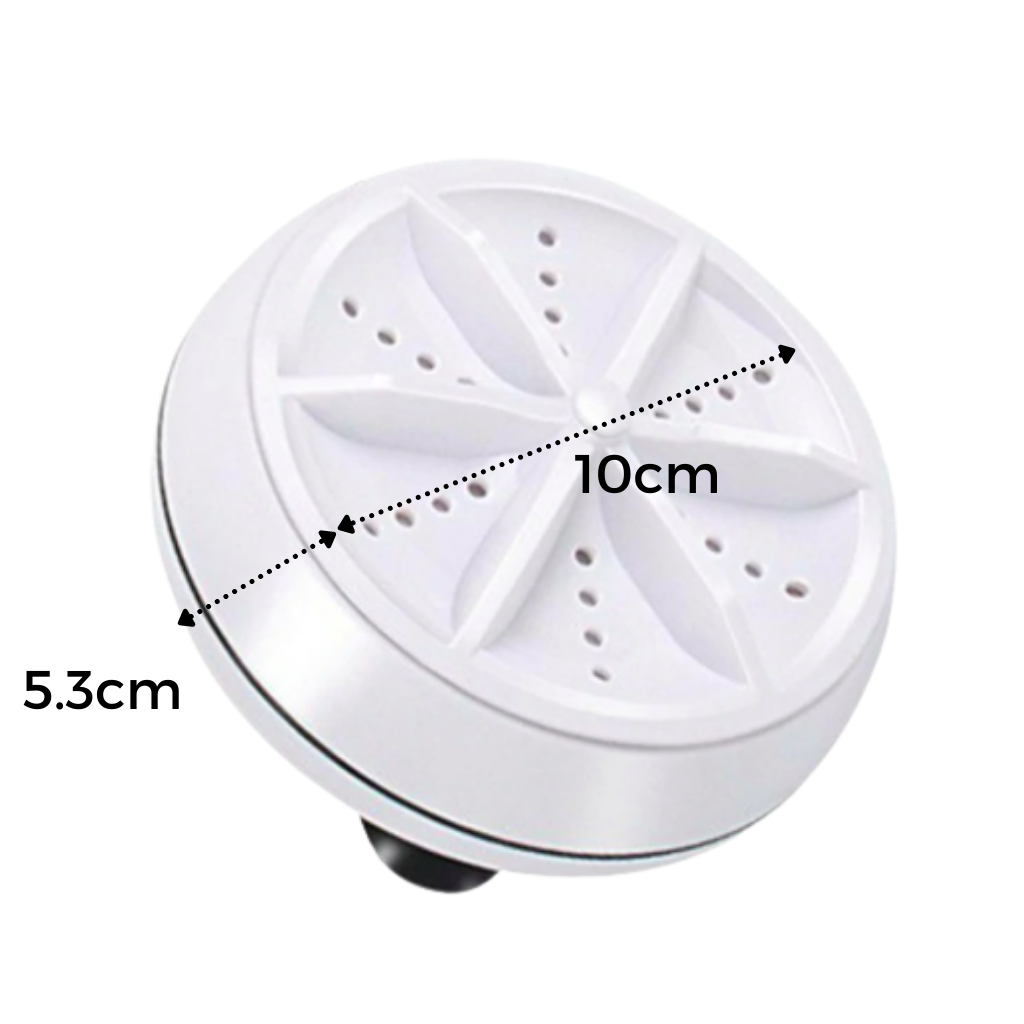 Máquina de lavar e lavar louças portátil Eastjing com tecnologia ultrassônica, compacta para limpeza eficiente.