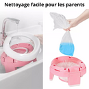 Copo de treinamento 3 em 1 Baby Trend para crianças, com design flexível, fácil de limpar e ideal para aprendizagem de higiene.