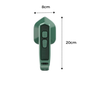 Mini ferro a vapor Wepro, acessório de lavanderia, com design compacto e profissional para passar roupas eficientemente.