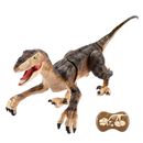 Dinossauro de brinquedo controlado por rádio, acessório para veículos radiocommandados, na cor amarela, marca Banggood.