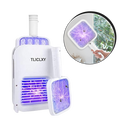 Raquete elétrica anti-mosquito recarregável da Smileol, leve e portátil para desinsetização eficiente contra mosquitos.