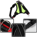 Coleira ajustável para cachorro Magicfly com faixa refletora, confortável e segura para controle e passeio de animais de estimação.