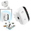 Amplificador de sinal WiFi portátil Easyidea, dispositivo compacto para ampliar e melhorar o sinal de internet sem fio.