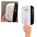 Amplificador de sinal WiFi portátil Easyidea com botão de criptografia, dispositivo compacto para melhorar a conexão de internet.