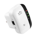 Amplificador de sinal WiFi portátil Easyidea com antena e painel de controle para melhorar a conexão de internet.