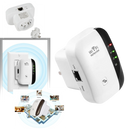 Amplificador de sinal WiFi portátil Easyidea, dispositivo compacto para ampliar e melhorar o sinal de internet sem fio.